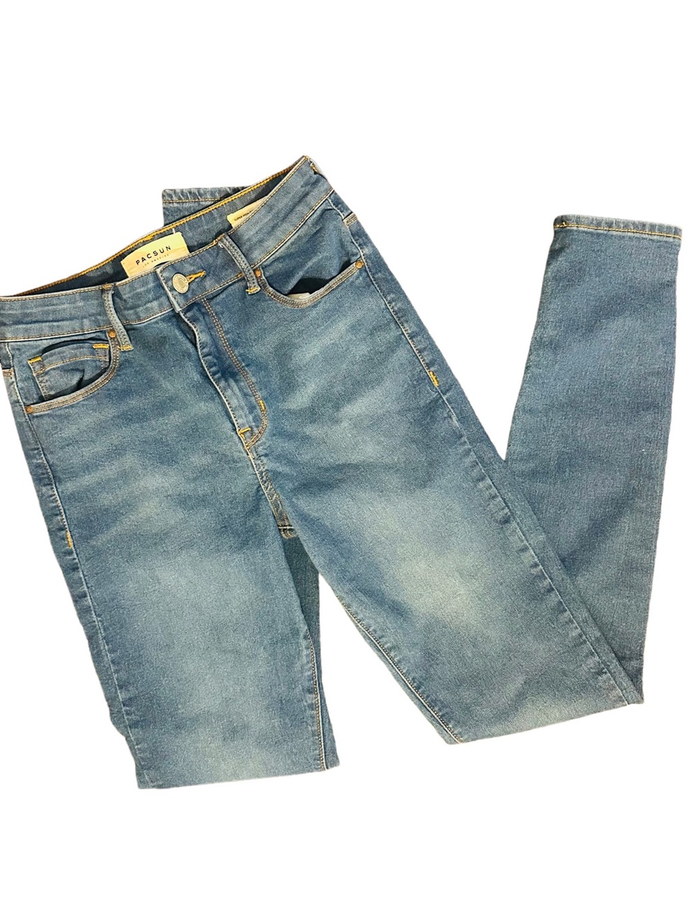 PacSun Slim Fit Light Wash Blue Jeans